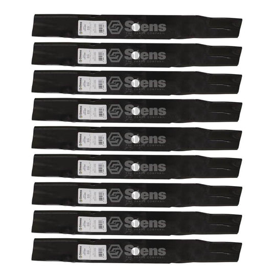 Stens Genuine Part 330 - 453 Hi - Lift Blade Pack of 9 - SLE Equipment - 1