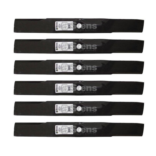 Stens Genuine Part 330 - 500 Standard Blade Pack of 6 - SLE Equipment - 1