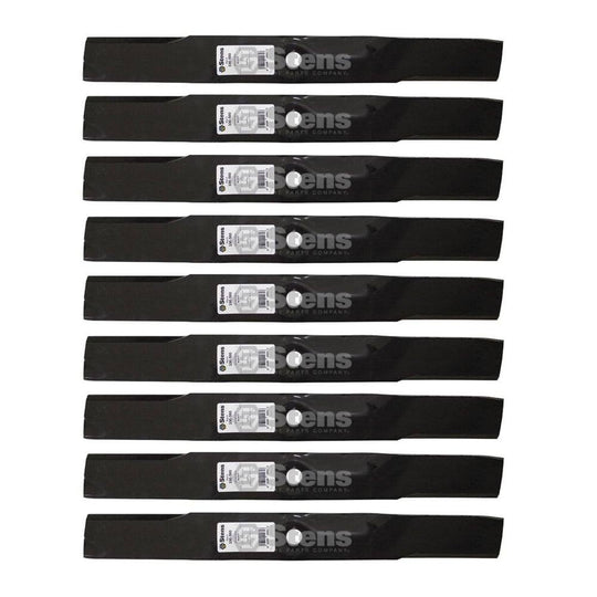 Stens Genuine Part 330 - 500 Standard Blade Pack of 9 - SLE Equipment - 1