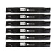 Stens Genuine Part 330 - 506 Hi - Lift Blade Pack of 6 - SLE Equipment - 1