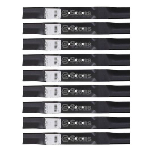 Stens Genuine Part 330 - 521 Hi - Lift Blade Pack of 9 - SLE Equipment - 1