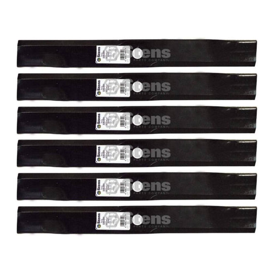Stens Genuine Part 330 - 591 Medium - Lift Blade Pack of 6 - SLE Equipment - 1