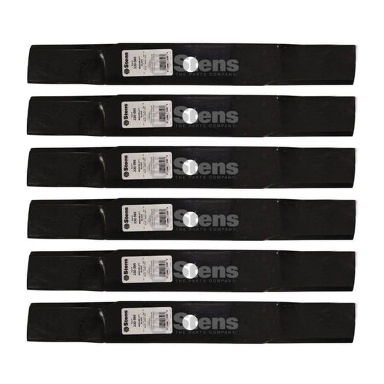 Stens Genuine Part 330 - 595 Medium - Lift Blade Pack of 6 - SLE Equipment - 1