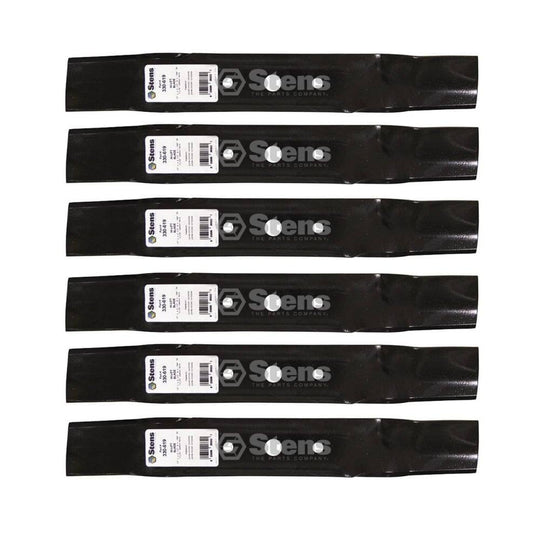 Stens Genuine Part 330 - 619 Hi - Lift Blade Pack of 6 - SLE Equipment - 2