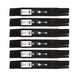 Stens Genuine Part 330 - 619 Hi - Lift Blade Pack of 6 - SLE Equipment - 2