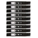 Stens Genuine Part 330 - 619 Hi - Lift Blade Pack of 9 - SLE Equipment - 1