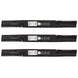 Stens Genuine Part 330 - 688 Hi - Lift Blade Pack of 3 - SLE Equipment - 2