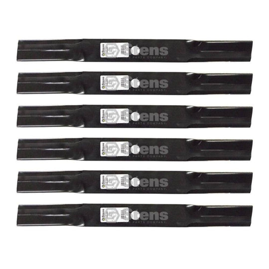 Stens Genuine Part 330 - 688 Hi - Lift Blade Pack of 6 - SLE Equipment - 1