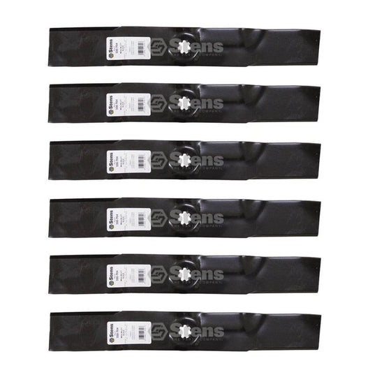 Stens Genuine Part 330 - 704 Medium - Lift Blade Pack of 6 - SLE Equipment - 1