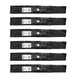 Stens Genuine Part 330 - 704 Medium - Lift Blade Pack of 6 - SLE Equipment - 1