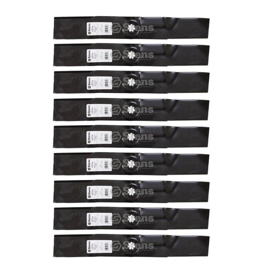 Stens Genuine Part 330 - 704 Medium - Lift Blade Pack of 9 - SLE Equipment - 1