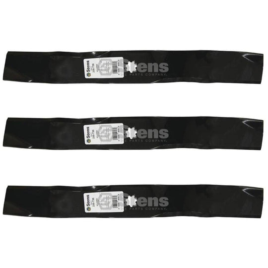 Stens Genuine Part 330 - 736 Mulching Blade Pack of 3 - SLE Equipment - 2