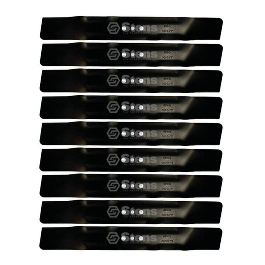 Stens Genuine Part 330 - 770 Mulching Blade Pack of 9 - SLE Equipment - 1