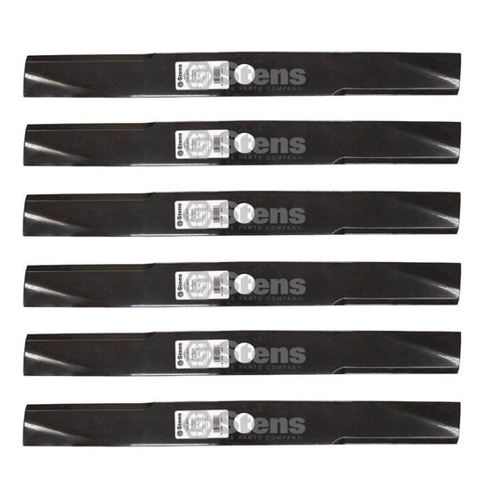 Stens Genuine Part 330 - 801 Standard Blade Pack of 6 - SLE Equipment - 1