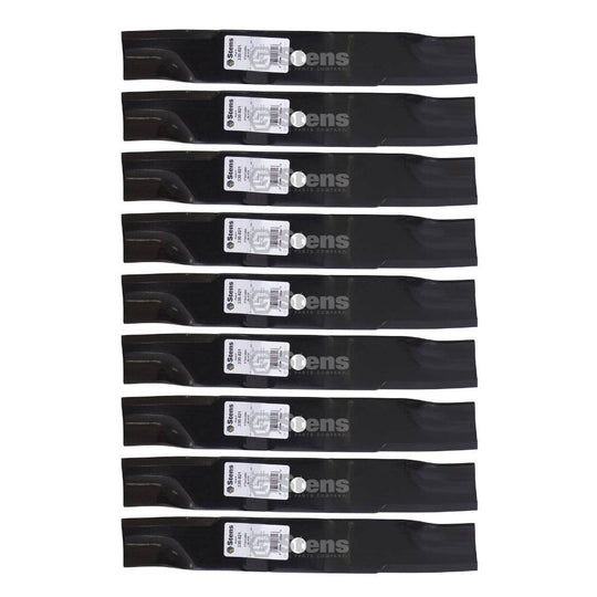 Stens Genuine Part 330 - 821 Standard Blade Pack of 9 - SLE Equipment - 1