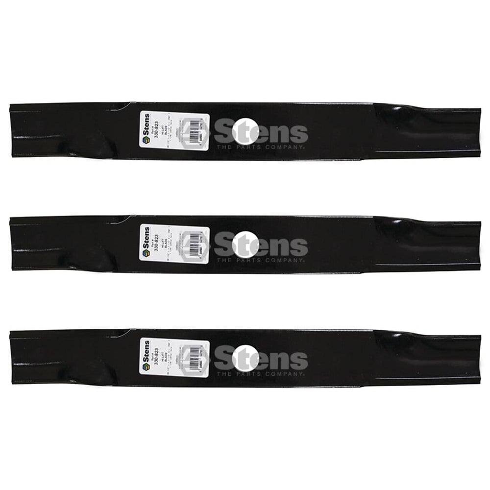 Stens Genuine Part 330 - 823 Hi - Lift Blade Pack of 3 - SLE Equipment - 1