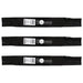 Stens Genuine Part 330 - 823 Hi - Lift Blade Pack of 3 - SLE Equipment - 1