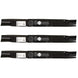 Stens Genuine Part 330 - 827 Hi - Lift Blade Pack of 3 - SLE Equipment - 2
