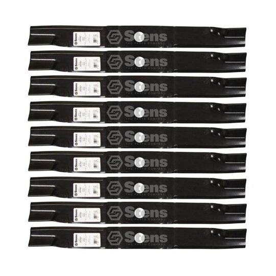 Stens Genuine Part 330 - 827 Hi - Lift Blade Pack of 9 - SLE Equipment - 1