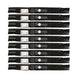 Stens Genuine Part 330 - 827 Hi - Lift Blade Pack of 9 - SLE Equipment - 1