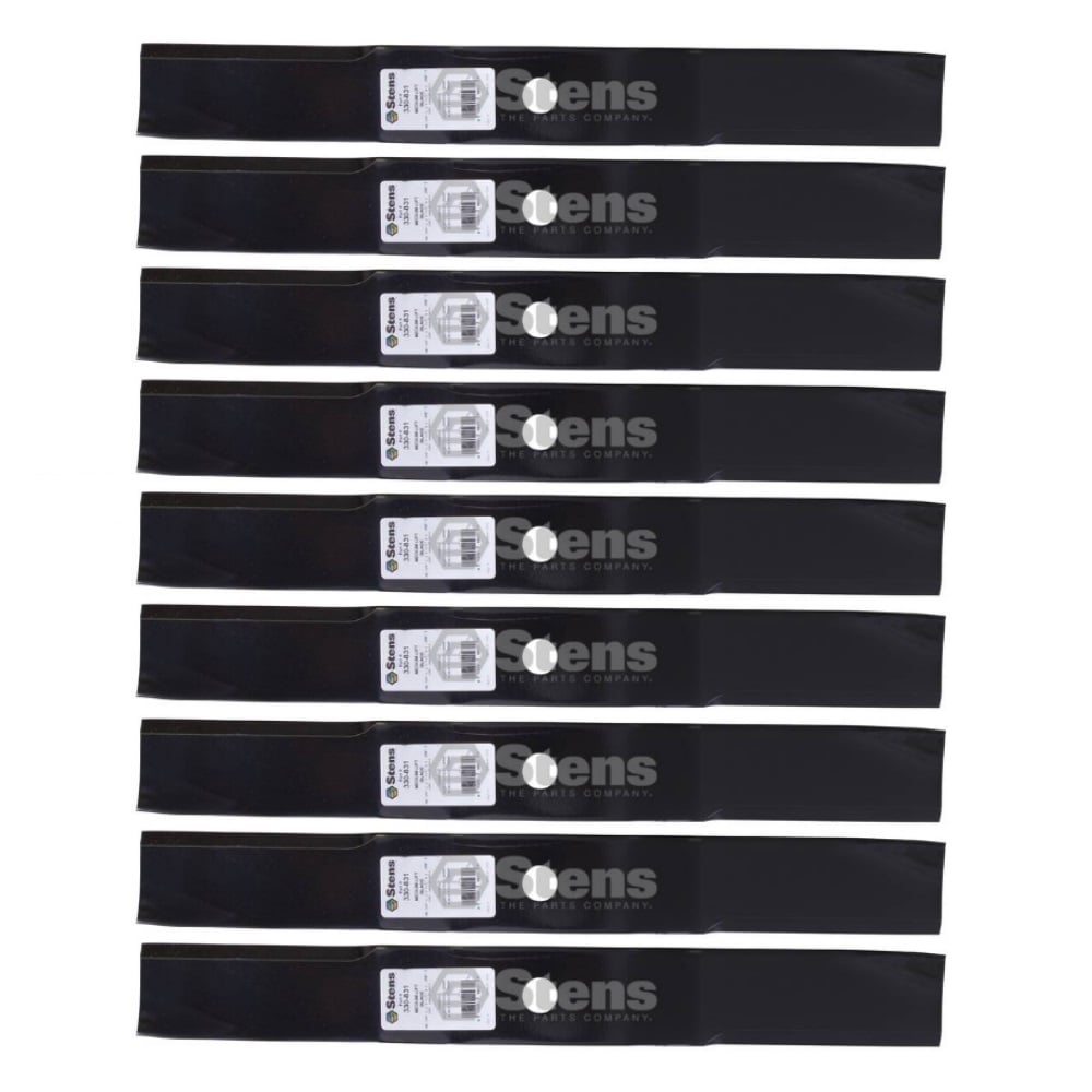 Stens Genuine Part 330 - 831 Medium - Lift Blade Pack of 9 - SLE Equipment - 1