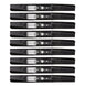 Stens Genuine Part 330 - 872 Hi - Lift Blade Pack of 9 - SLE Equipment - 1