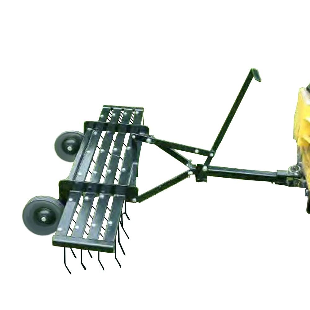 Trac Vac 330 Dethatcher 48" Tow Behind Zero Turn Mower Attachment - SLE Equipment - 1