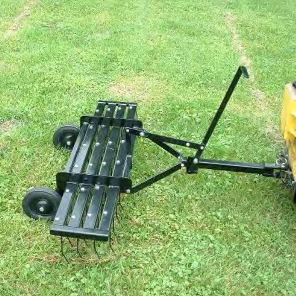 Trac Vac 330 Dethatcher 48" Tow Behind Zero Turn Mower Attachment - SLE Equipment - 2