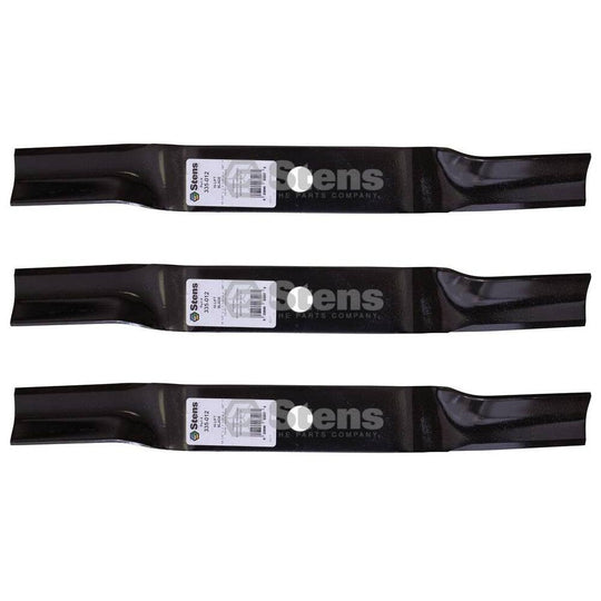 Stens Genuine Part 335 - 012 Hi - Lift Blade Pack of 3 - SLE Equipment - 2