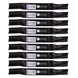 Stens Genuine Part 335 - 012 Hi - Lift Blade Pack of 9 - SLE Equipment - 1