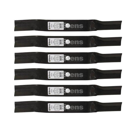 Stens Genuine Part 335 - 016 Hi - Lift Blade Pack of 6 - SLE Equipment - 1