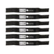 Stens Genuine Part 335 - 016 Hi - Lift Blade Pack of 6 - SLE Equipment - 1