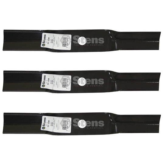 Stens Genuine Part 335 - 038 Hi - Lift Blade Pack of 3 - SLE Equipment - 1