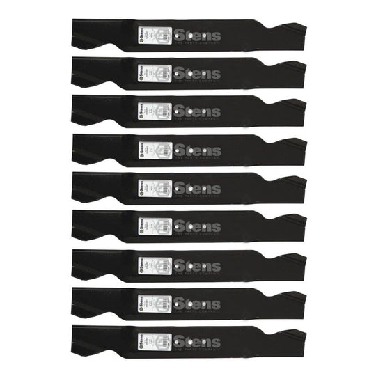 Stens Genuine Part 335 - 067 Hi - Lift Blade Pack of 9 - SLE Equipment - 1