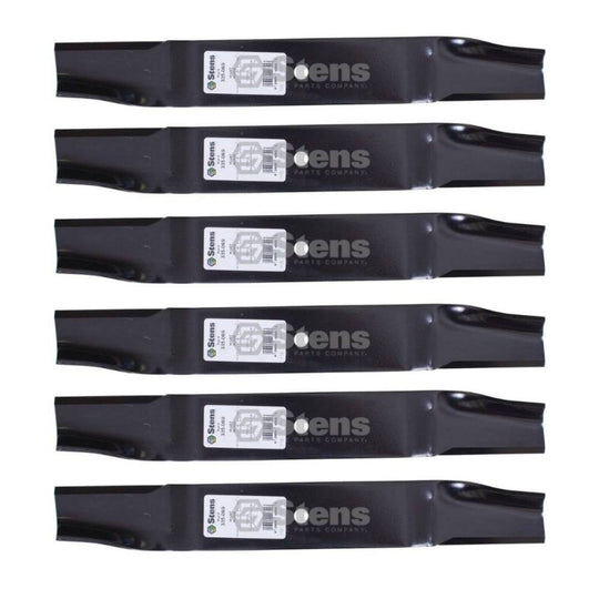Stens Genuine Part 335 - 069 Hi - Lift Blade Pack of 6 - SLE Equipment - 1