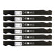 Stens Genuine Part 335 - 083 Hi - Lift Blade Pack of 6 - SLE Equipment - 2