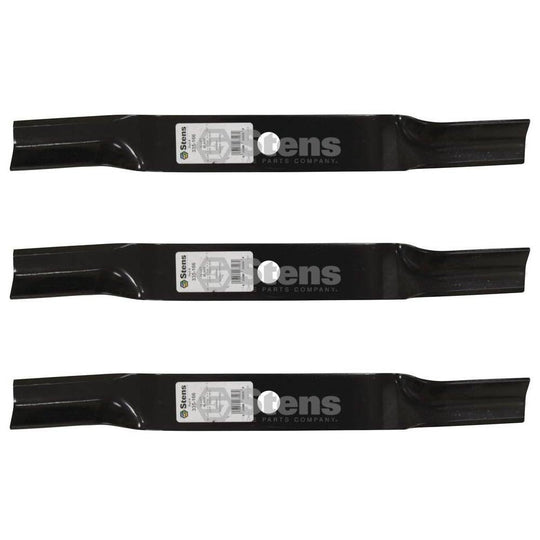 Stens Genuine Part 335 - 166 Hi - Lift Blade Pack of 3 - SLE Equipment - 1