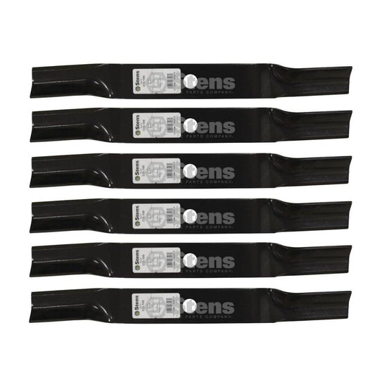 Stens Genuine Part 335 - 166 Hi - Lift Blade Pack of 6 - SLE Equipment - 1