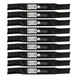 Stens Genuine Part 335 - 166 Hi - Lift Blade Pack of 9 - SLE Equipment - 1