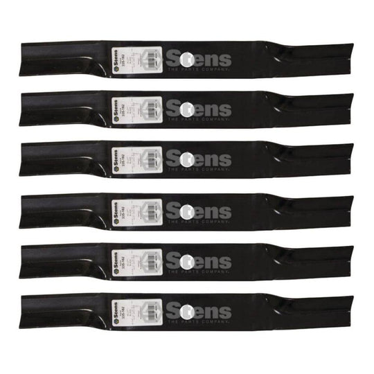 Stens Genuine Part 335 - 182 Hi - Lift Blade Pack of 6 - SLE Equipment - 1