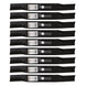 Stens Genuine Part 335 - 182 Hi - Lift Blade Pack of 9 - SLE Equipment - 1