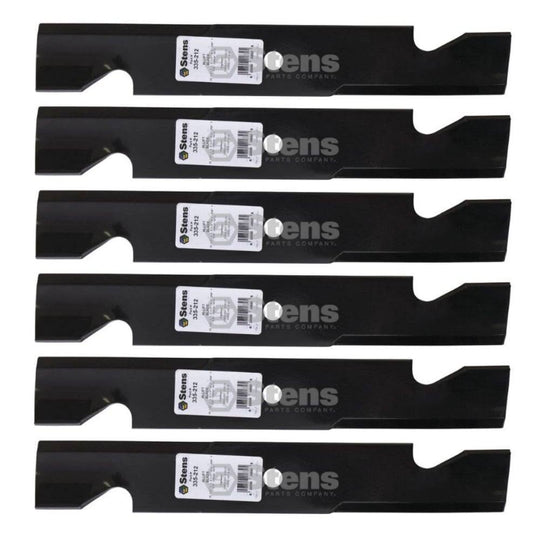 Stens Genuine Part 335 - 212 Hi - Lift Blade Pack of 6 - SLE Equipment - 1