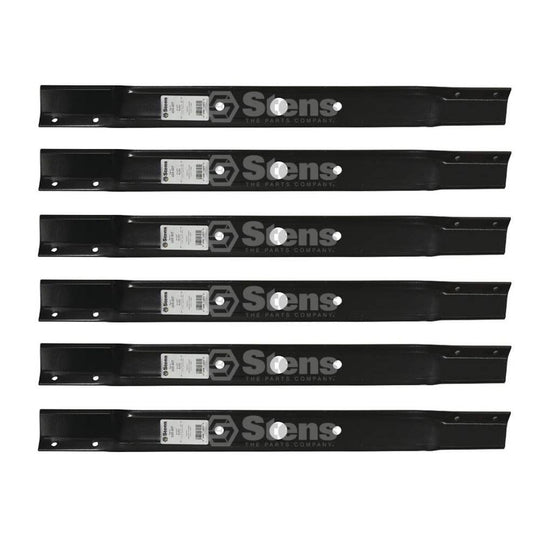 Stens Genuine Part 335 - 307 Hi - Lift Blade Pack of 6 - SLE Equipment - 1