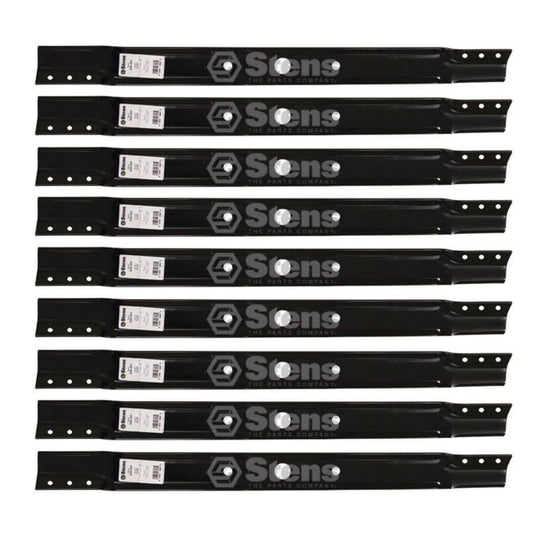 Stens Genuine Part 335 - 331 Hi - Lift Blade Pack of 9 - SLE Equipment - 1