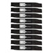 Stens Genuine Part 335 - 337 Hi - Lift Blade Pack of 9 - SLE Equipment - 1
