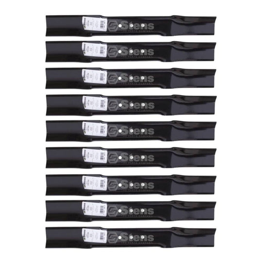 Stens Genuine Part 335 - 356 Hi - Lift Blade Pack of 9 - SLE Equipment - 1