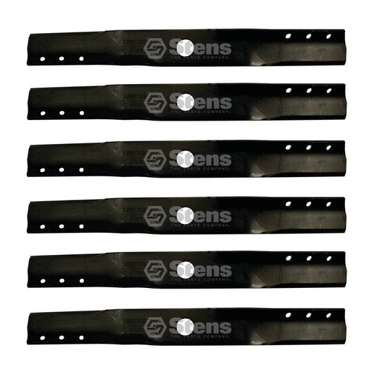 Stens Genuine Part 335 - 578 Hi - Lift Blade Pack of 6 - SLE Equipment - 1