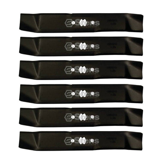 Stens Genuine Part 335 - 691 Hi - Lift Blade Pack of 6 - SLE Equipment - 2