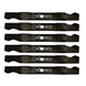 Stens Genuine Part 335 - 715 Mulching Blade Pack of 6 - SLE Equipment - 2