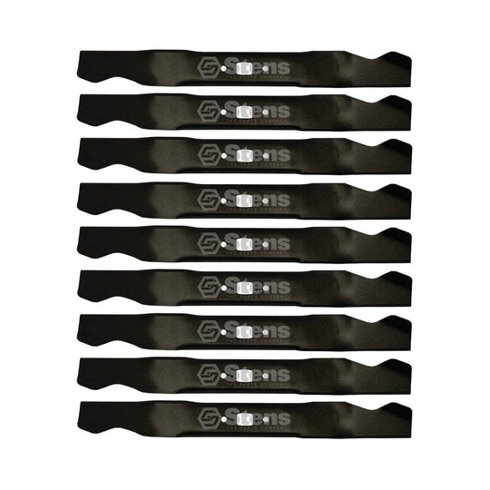 Stens Genuine Part 335 - 715 Mulching Blade Pack of 9 - SLE Equipment - 1